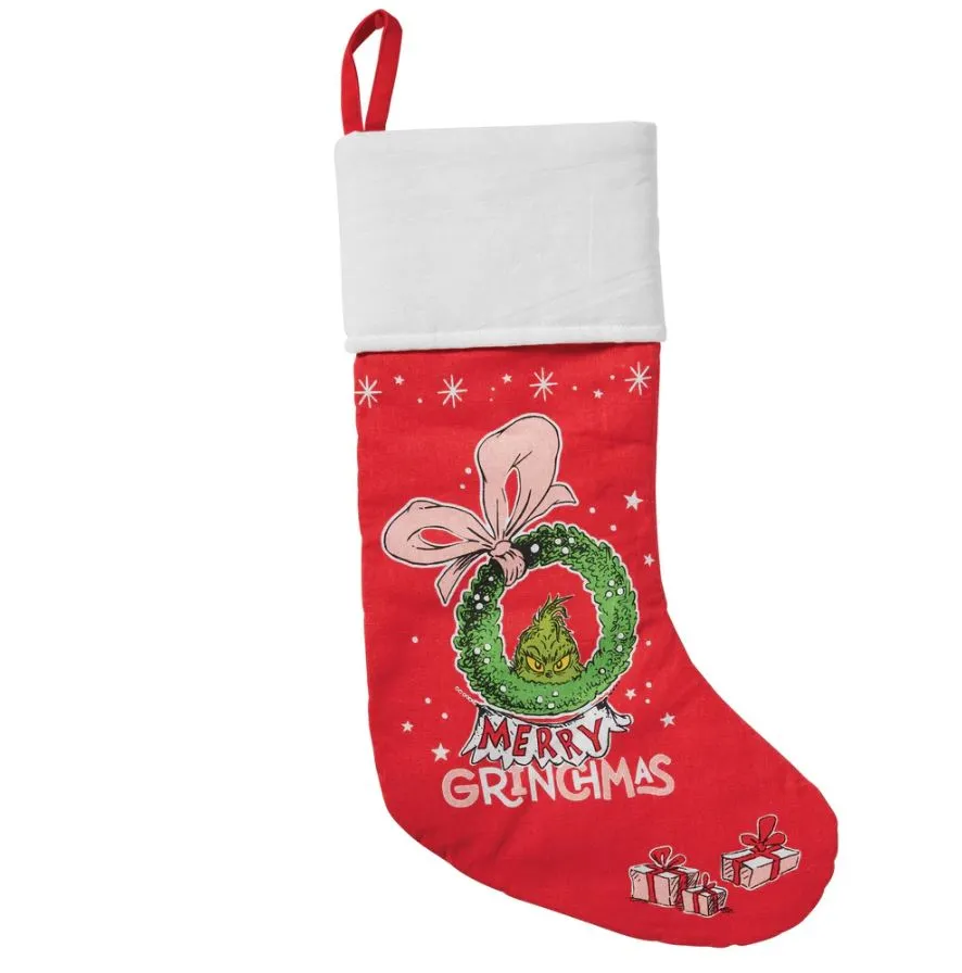 19.5" Merry Grinchmas Stocking