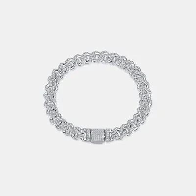 4.63 Carat Moissanite 925 Sterling Silver Bracelet