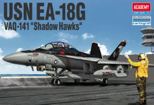 Academy Aircraft 1/72 EA-18G VAQ141 "Shadow Hawks" Fighter Kit