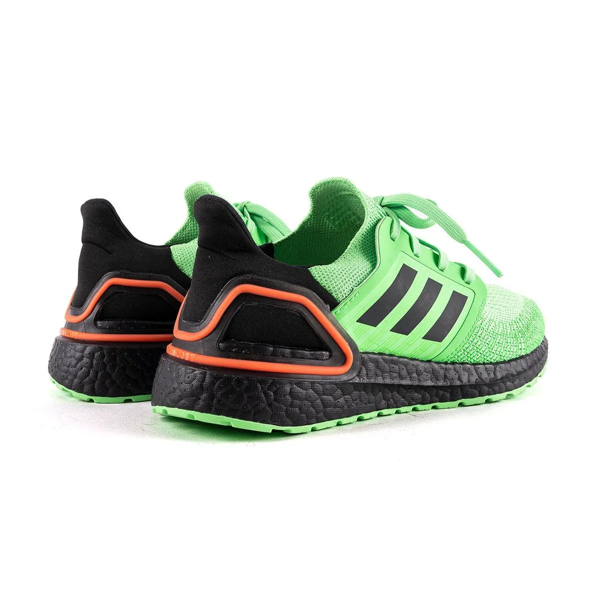 Adidas Ultraboost 20 Sport Shoes Fabric Green Colour For Women