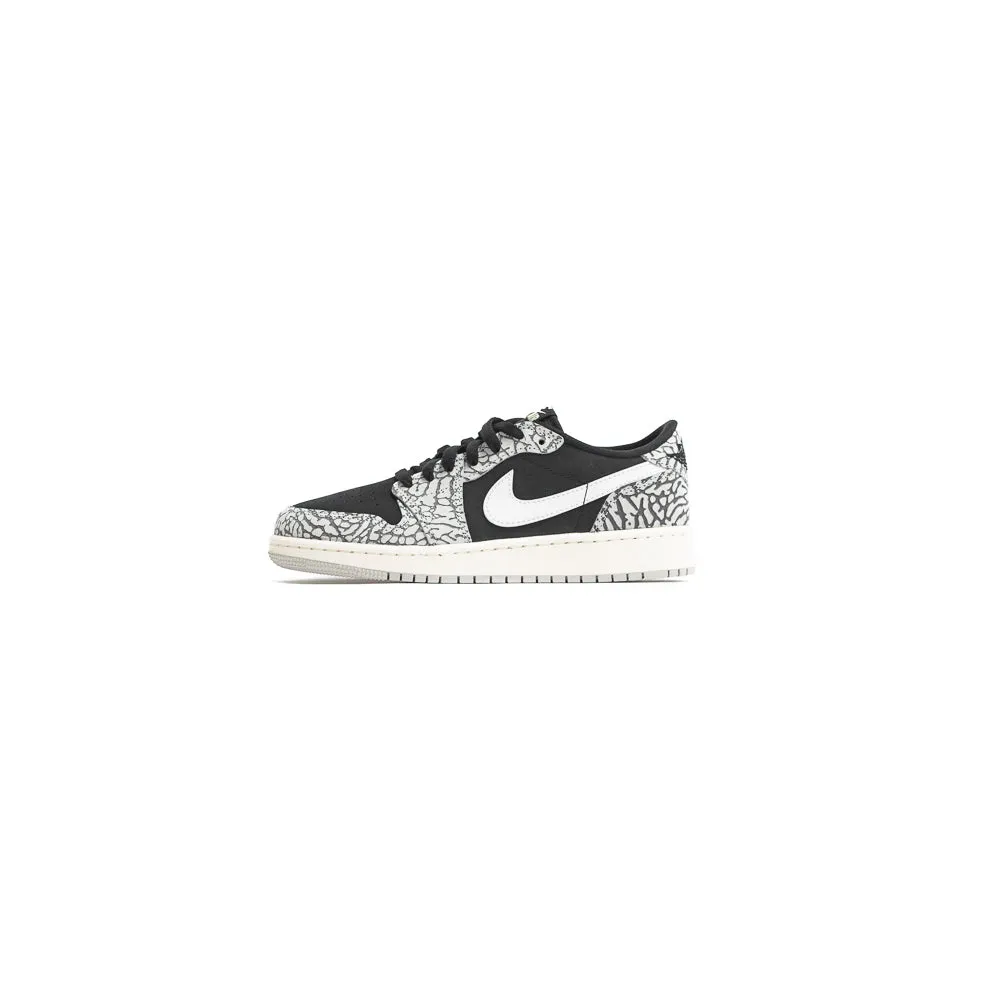 Air Jordan 1 Low OG GS (Black/Muslin-Tech Grey-White)