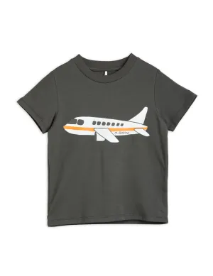 AIRPLANE SP SS TEE-Grey MELANGE