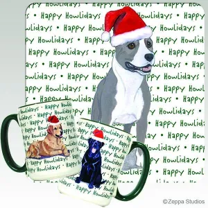 American Staffordshire Terrier Holiday Mug