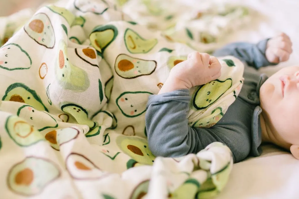 Avocado Muslin Swaddle