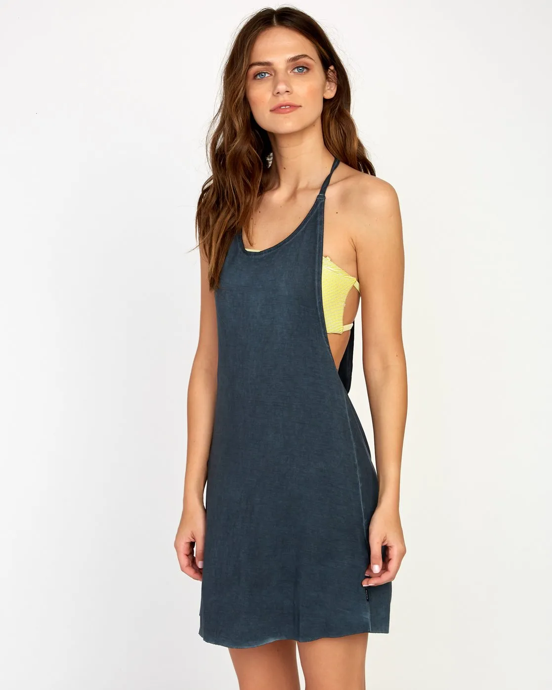 Backside Tank Dress - Iron