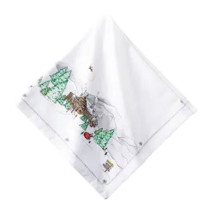 Berry & Thread North Pole Napkin - Multi