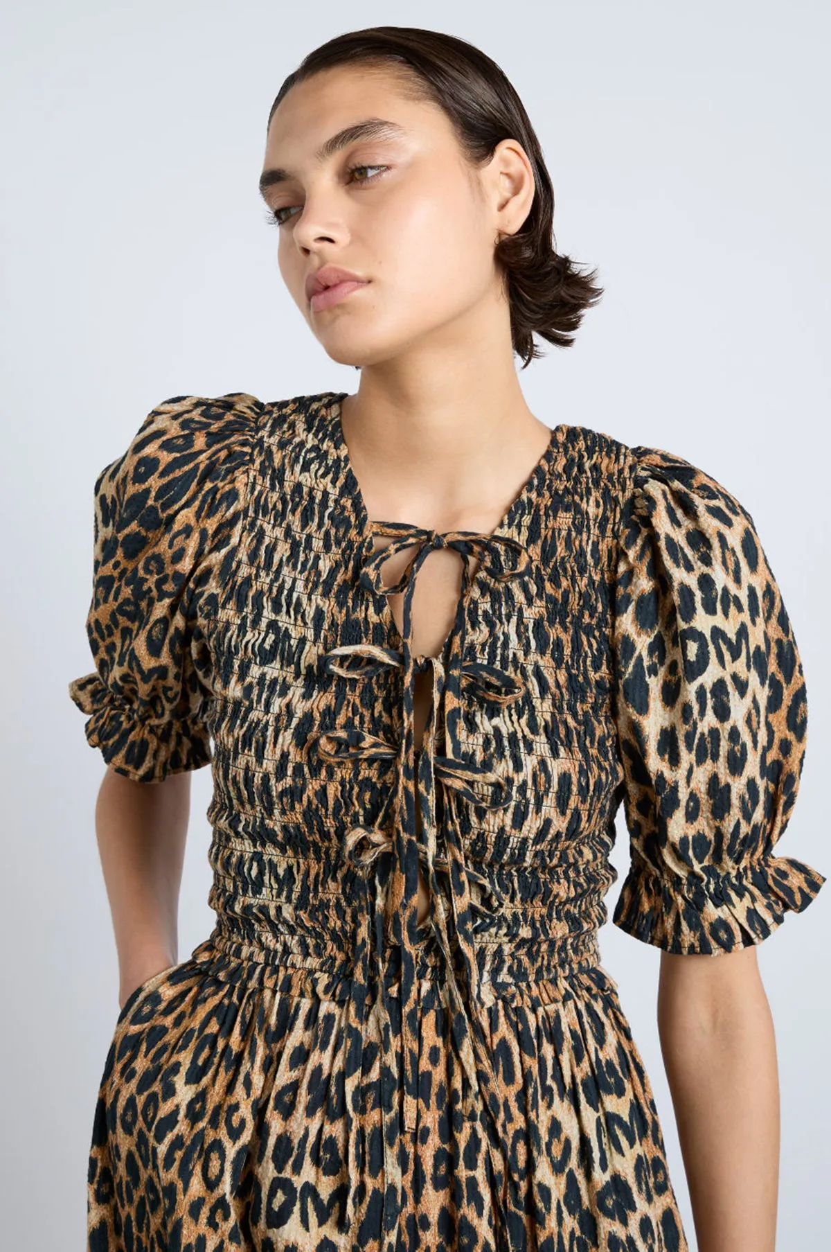 Bluebelle Midi Dress Leopard