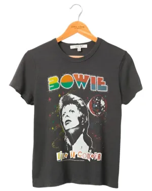 Bowie Live In Concert Rock and Roll Tee Shirt by Junk Food