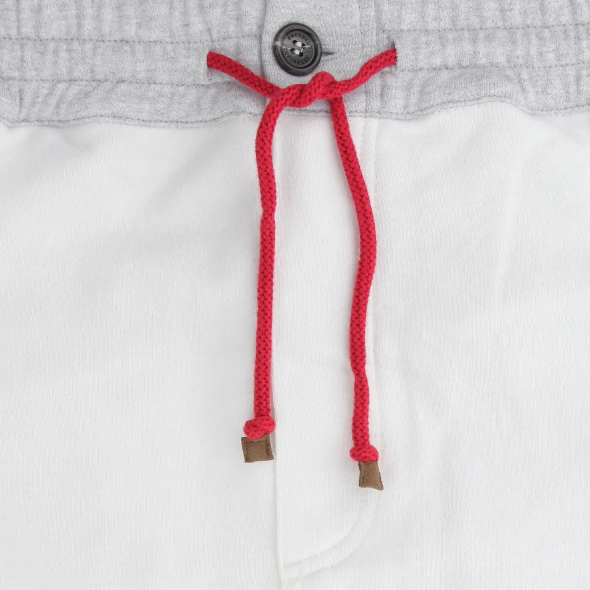 Brunello Cucinelli White Sweatpants