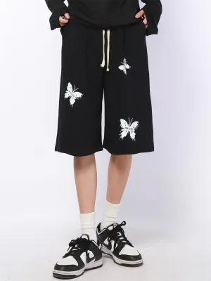 Butterfly Graphic Pattern Shorts