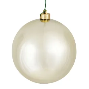 Champagne Shiny Ball Ornament