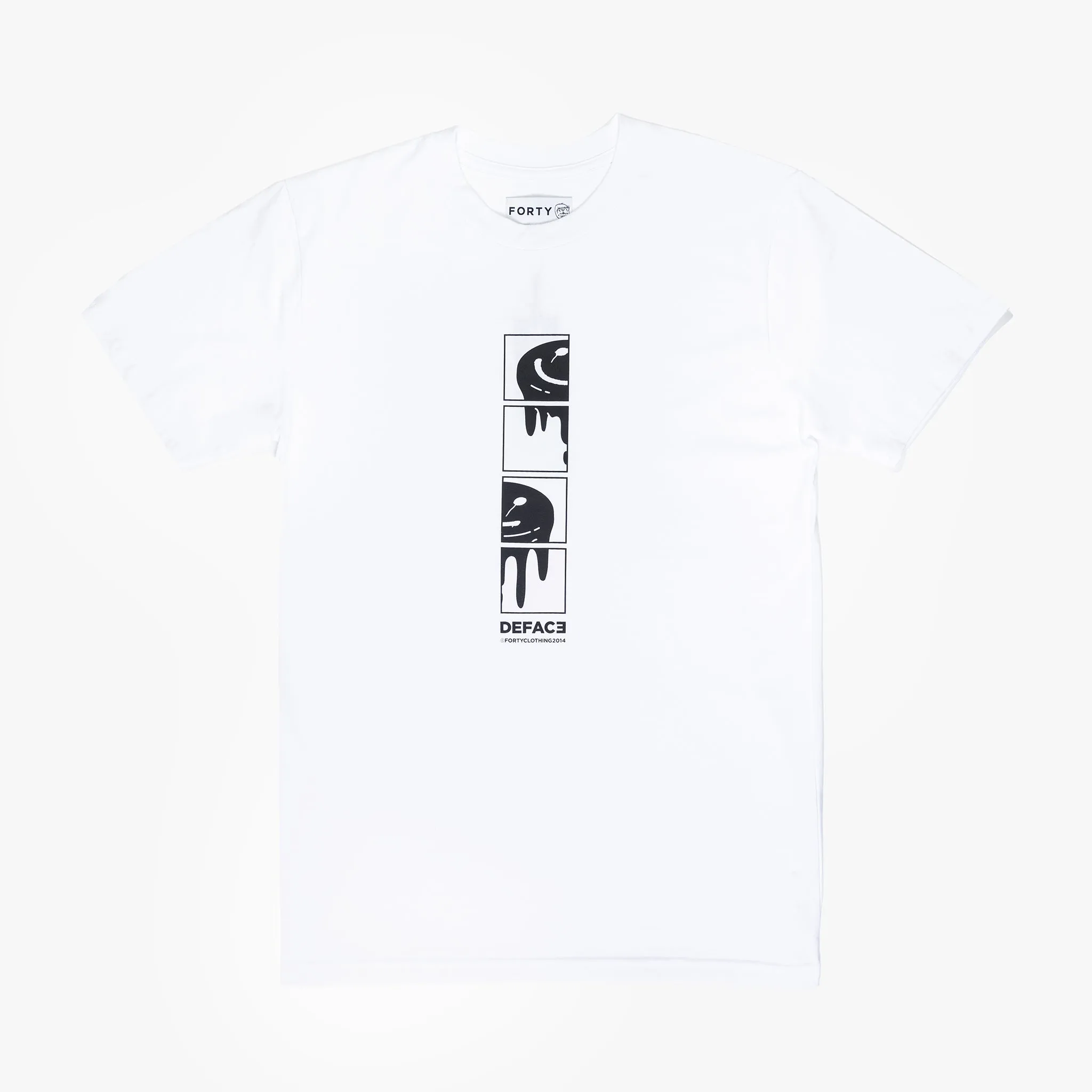 Comic Drip Tee (White)