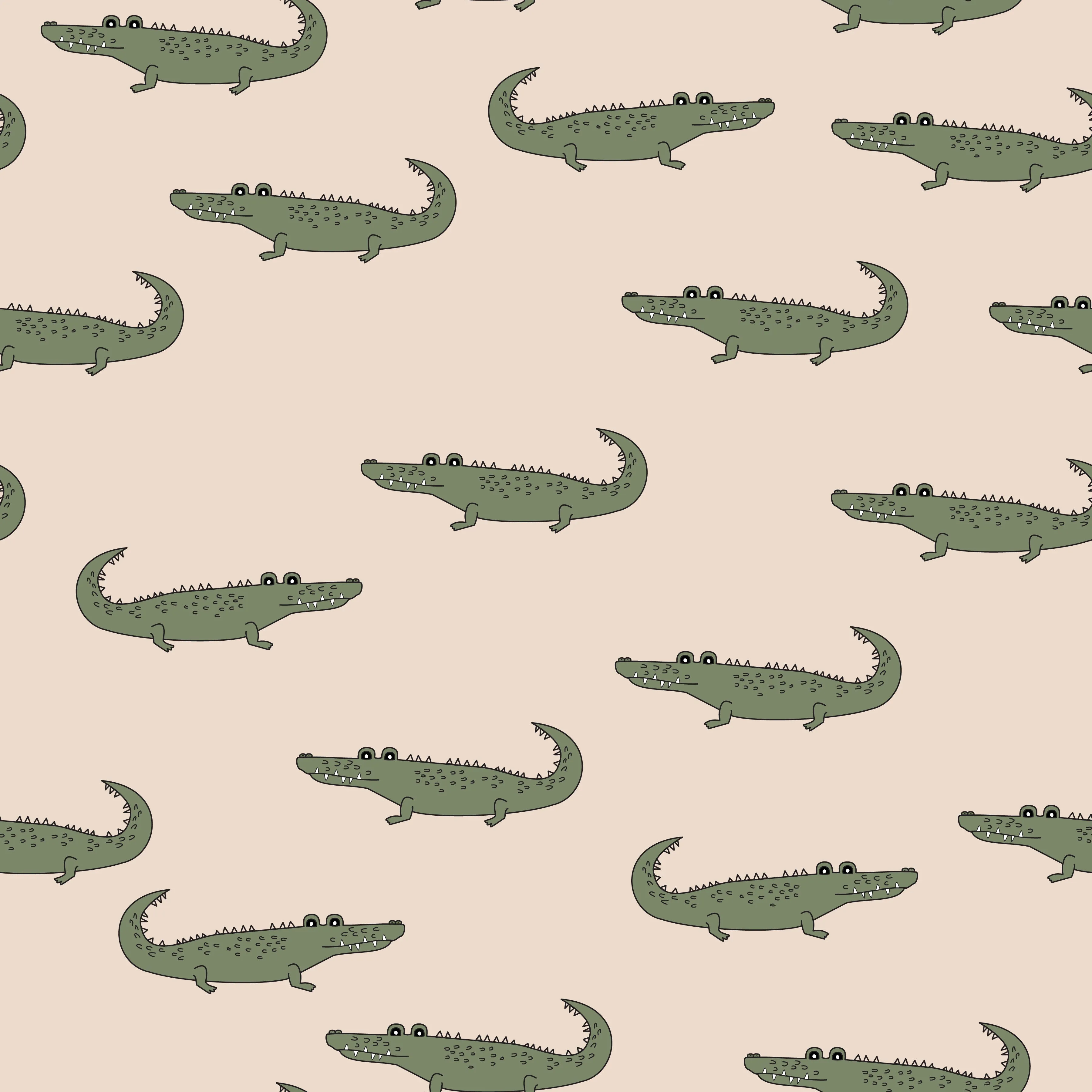 Crocodiles - Sage   Stone Collection