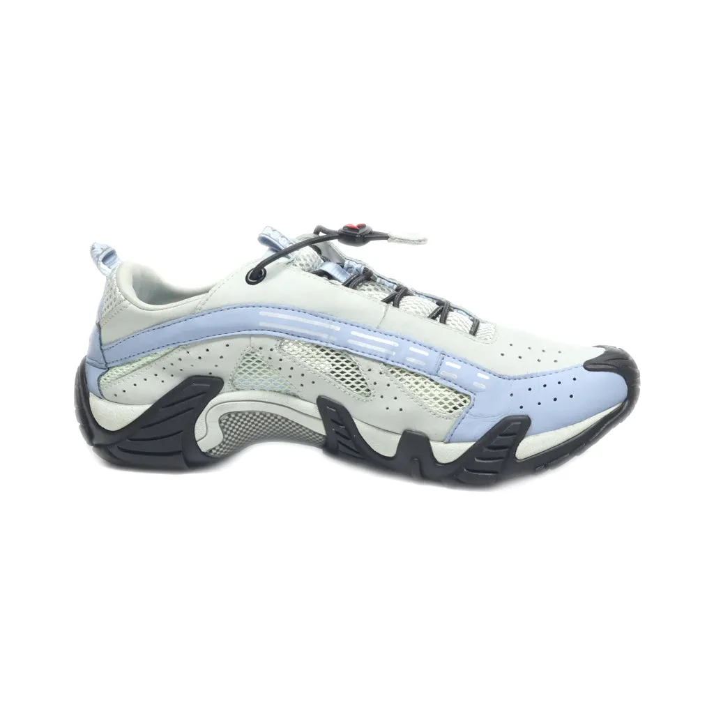 Ecco Low-Top Sneakers Fabric Blue Colour For Women