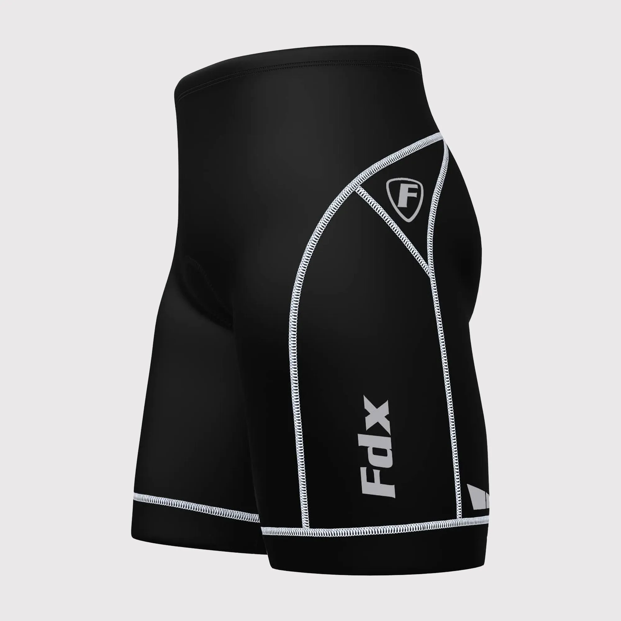 Fdx Ridest White Men's & Boy's Summer Cycling Shorts