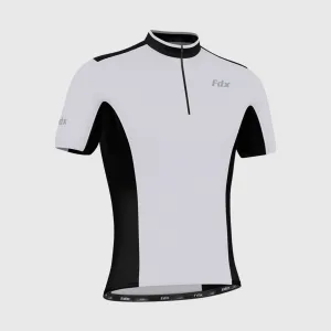 Fdx Vertex White Men's & Boy's Short Sleeve Summer Cycling Jersey