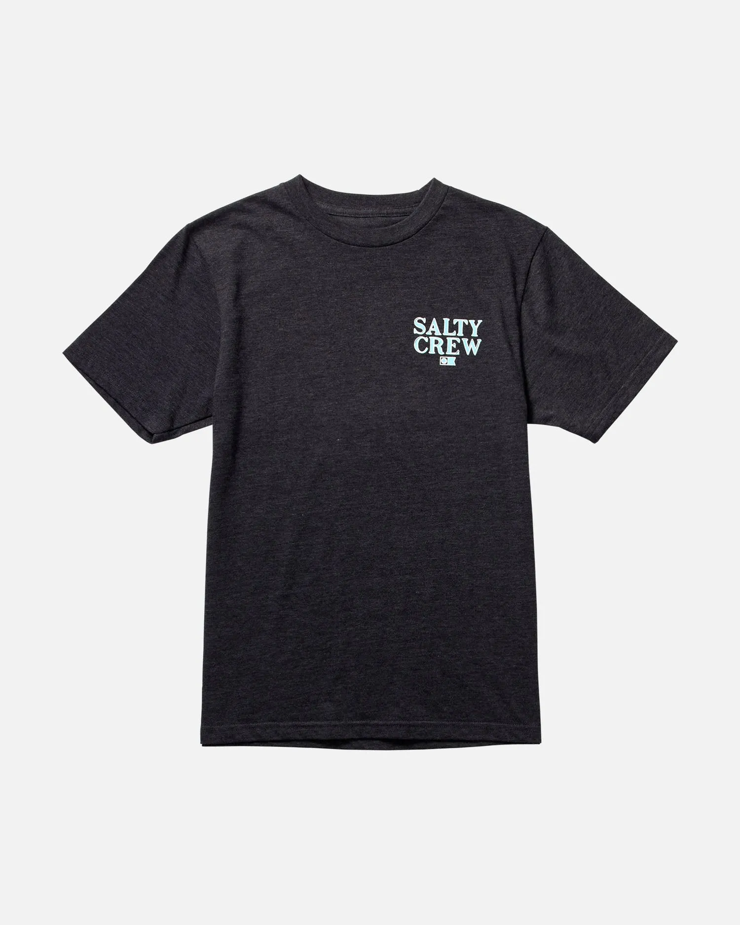 Fish On Boys Navy Heather S/S Tee