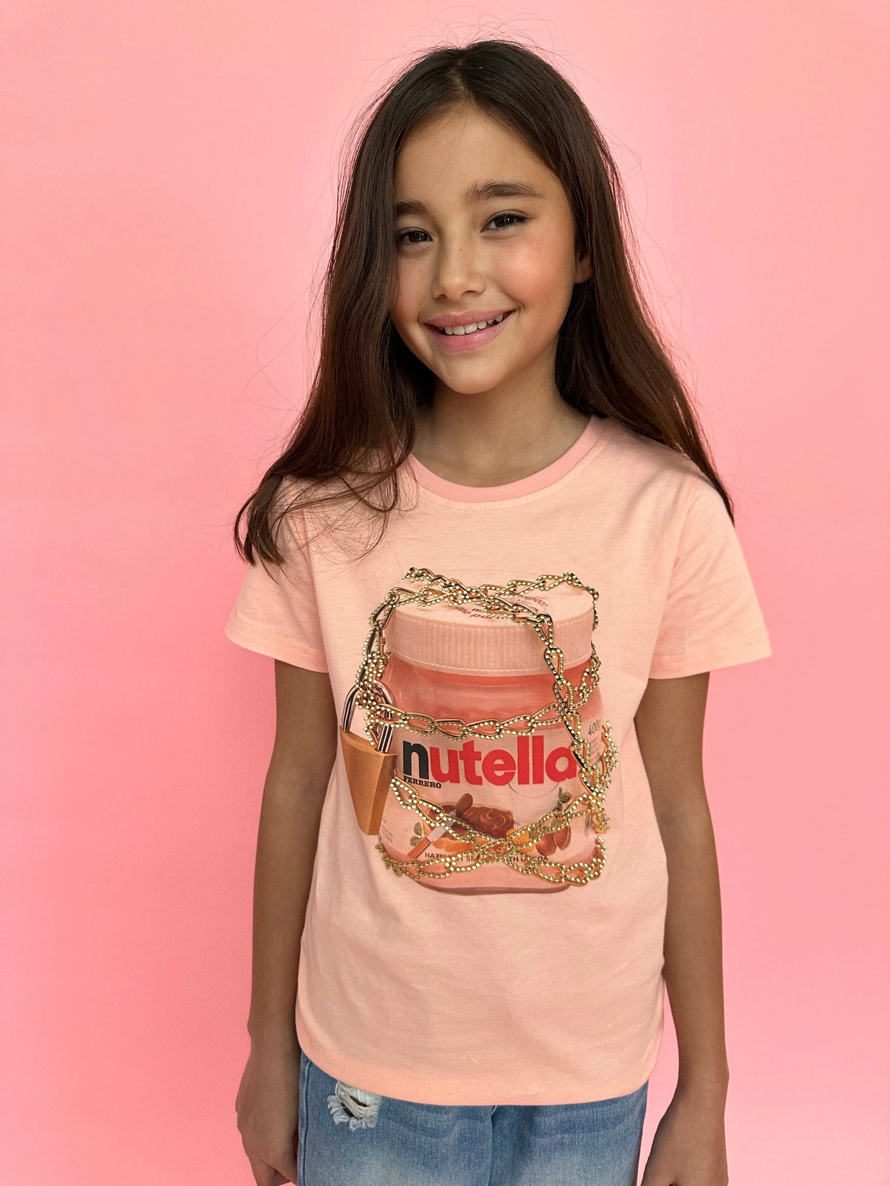 Forbidden Nutella T-Shirt Pink