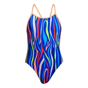 Funkita Girls Single Strap One Piece FS16G- Raw Hide