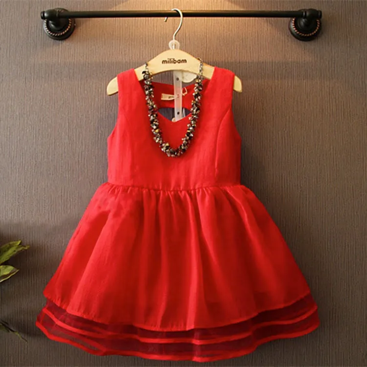 Girls Layered Party Dress - ONLY 5 LEFT !!!