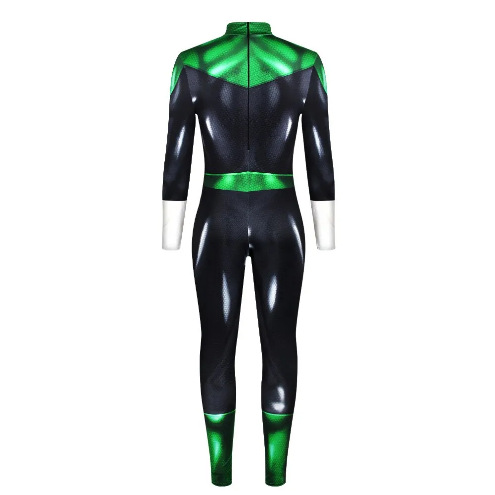 Green Lantern Jumpsuit Costume for Men