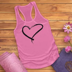 Heart Racerback Tank Top