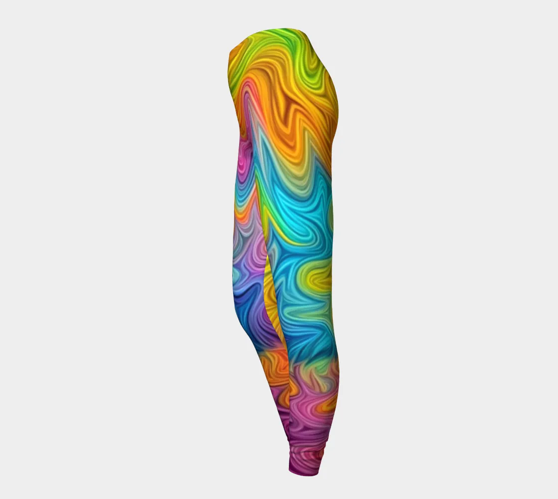 HIPPIELIFE LEGGINGS | ARTFOOL X ACIDMATH AI