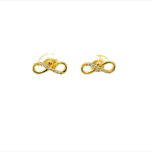 Infinity Stud Earrings