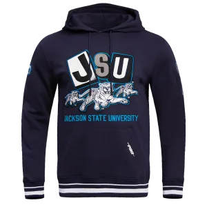 JACKSON STATE UNIVERSITY HOMECOMING MEN'S RIB PO HOODIE (MIDNIGHT NAVY)