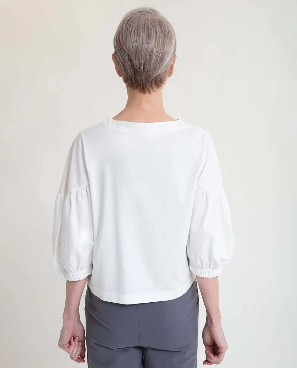 Jana Organic Cotton Top In White