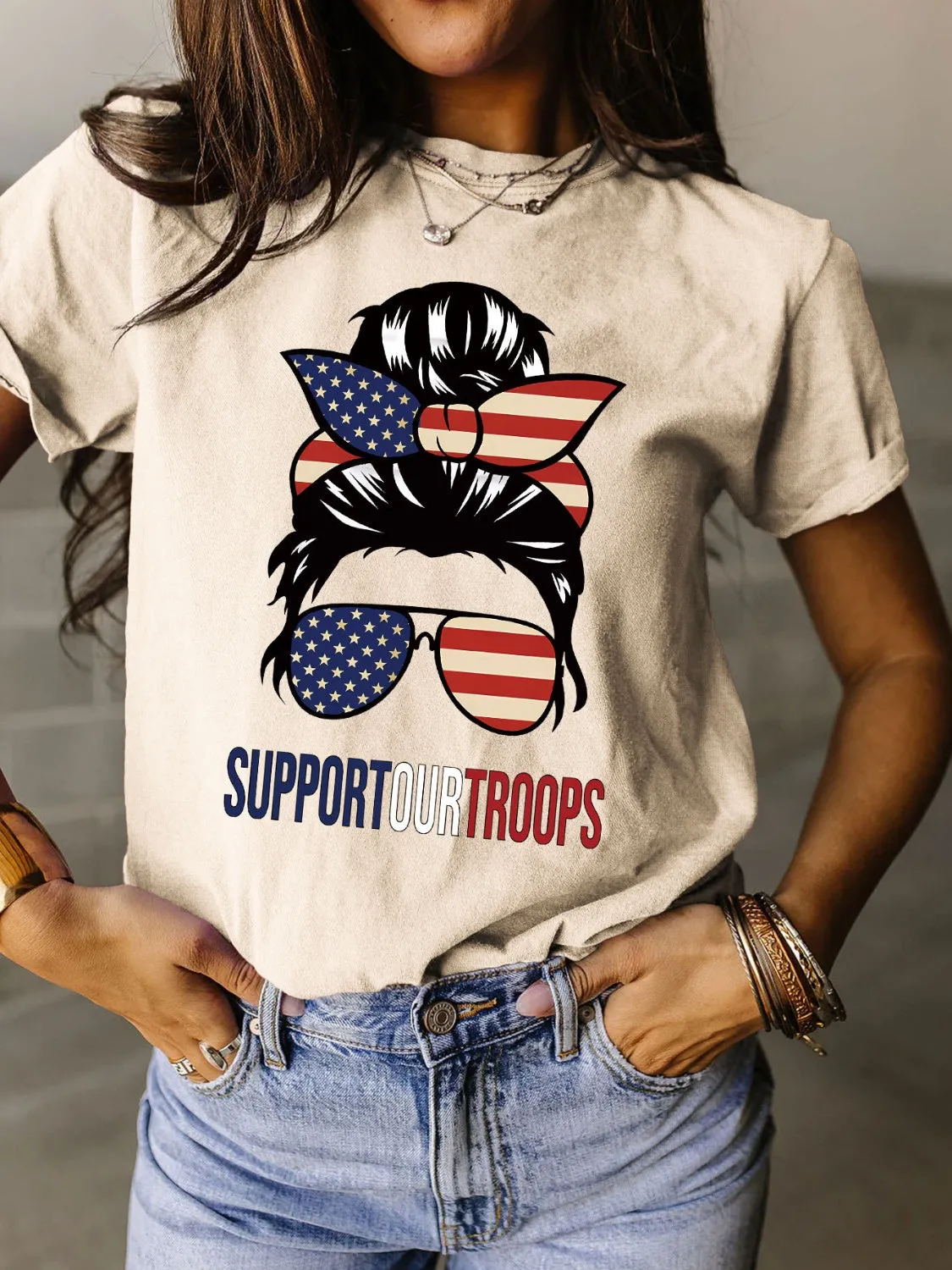 Just BE. Support Our Troops T-Shirt