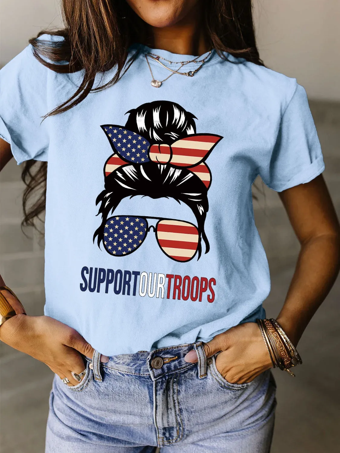 Just BE. Support Our Troops T-Shirt