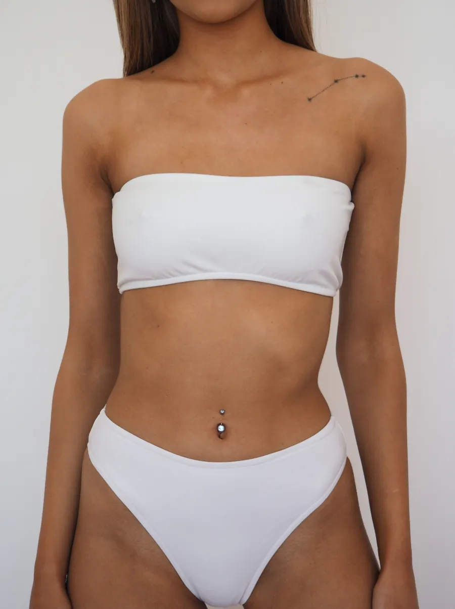 KHLO BIKINI // HIGH WAIST BANDEAU