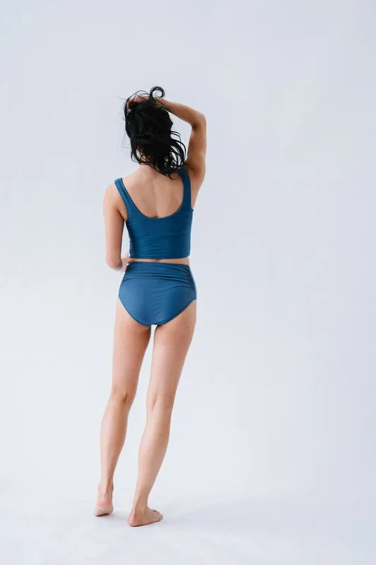 Knotted Front Swim Top