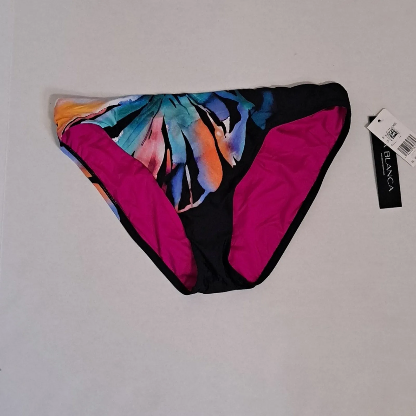 La Blanca Prism Palm Hipster Bikini Swim Bottoms