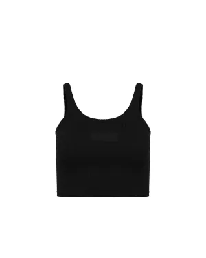 Logo Crop Tank Top