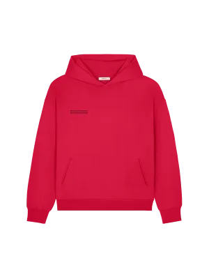 Mens 365 Midweight Hoodie—Goji berry red