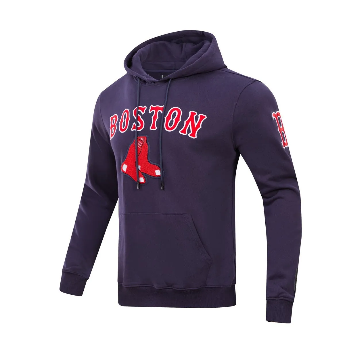 MLB BOSTON RED SOX CLASSIC MEN'S PO HOODIE (MIDNIGHT NAVY)