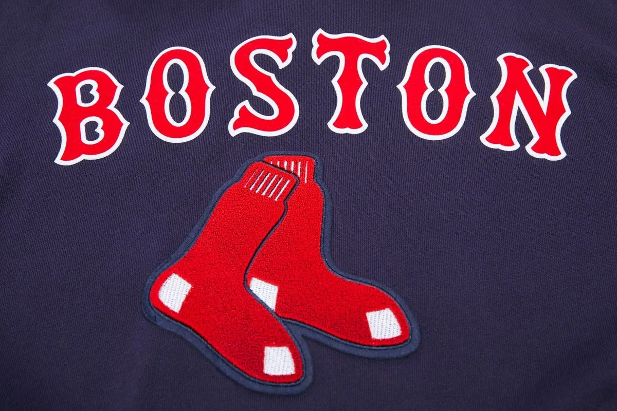 MLB BOSTON RED SOX CLASSIC MEN'S PO HOODIE (MIDNIGHT NAVY)