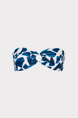 Ocean Puzzle Bandeau Top