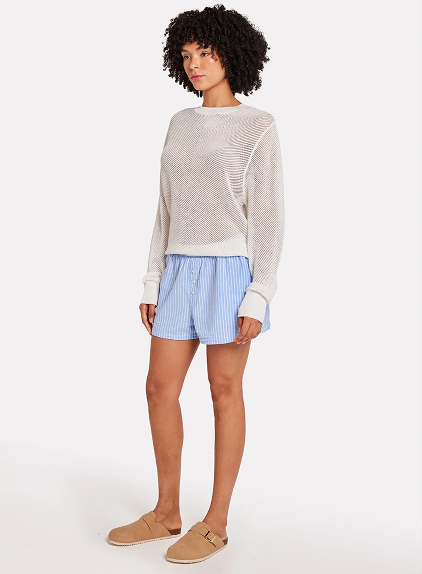 Open Stitch Sweater