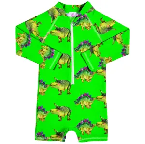 PREORDER Jurassic Bright Unisex Long Sleeve Zip Swimmers (Ships w/c 2nd Dec)