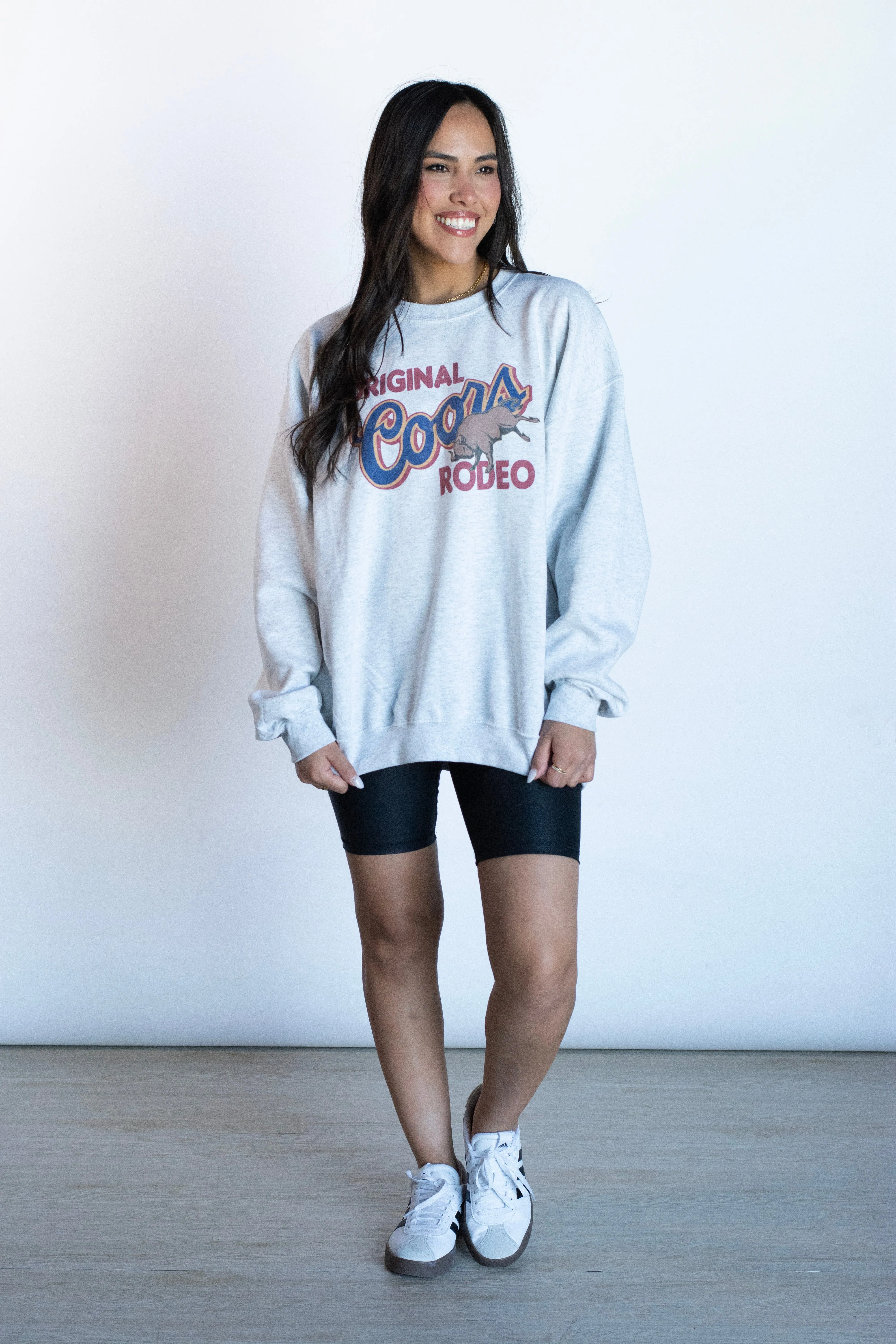 "Original Coors Rodeo" Graphic Sweatshirt