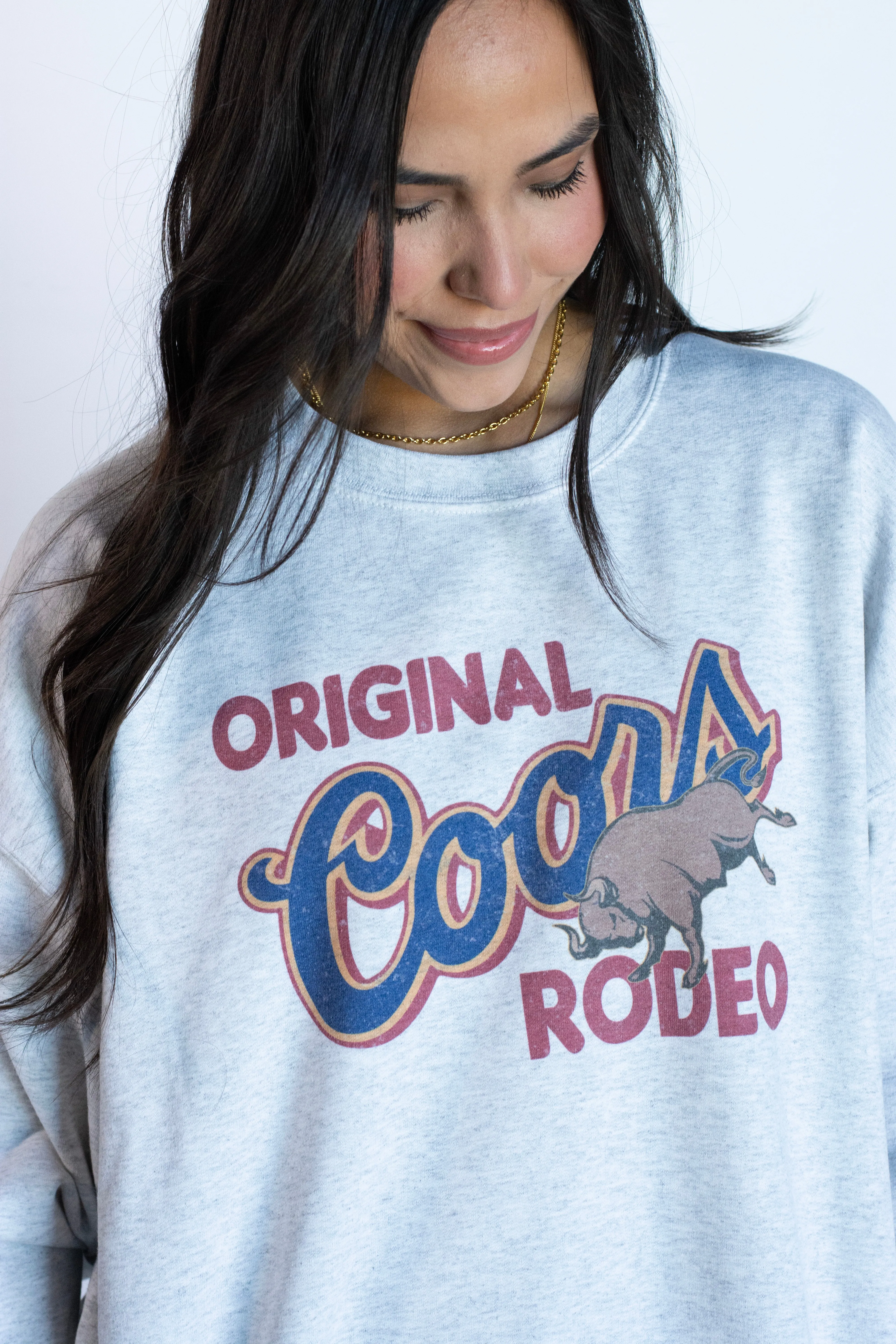 "Original Coors Rodeo" Graphic Sweatshirt