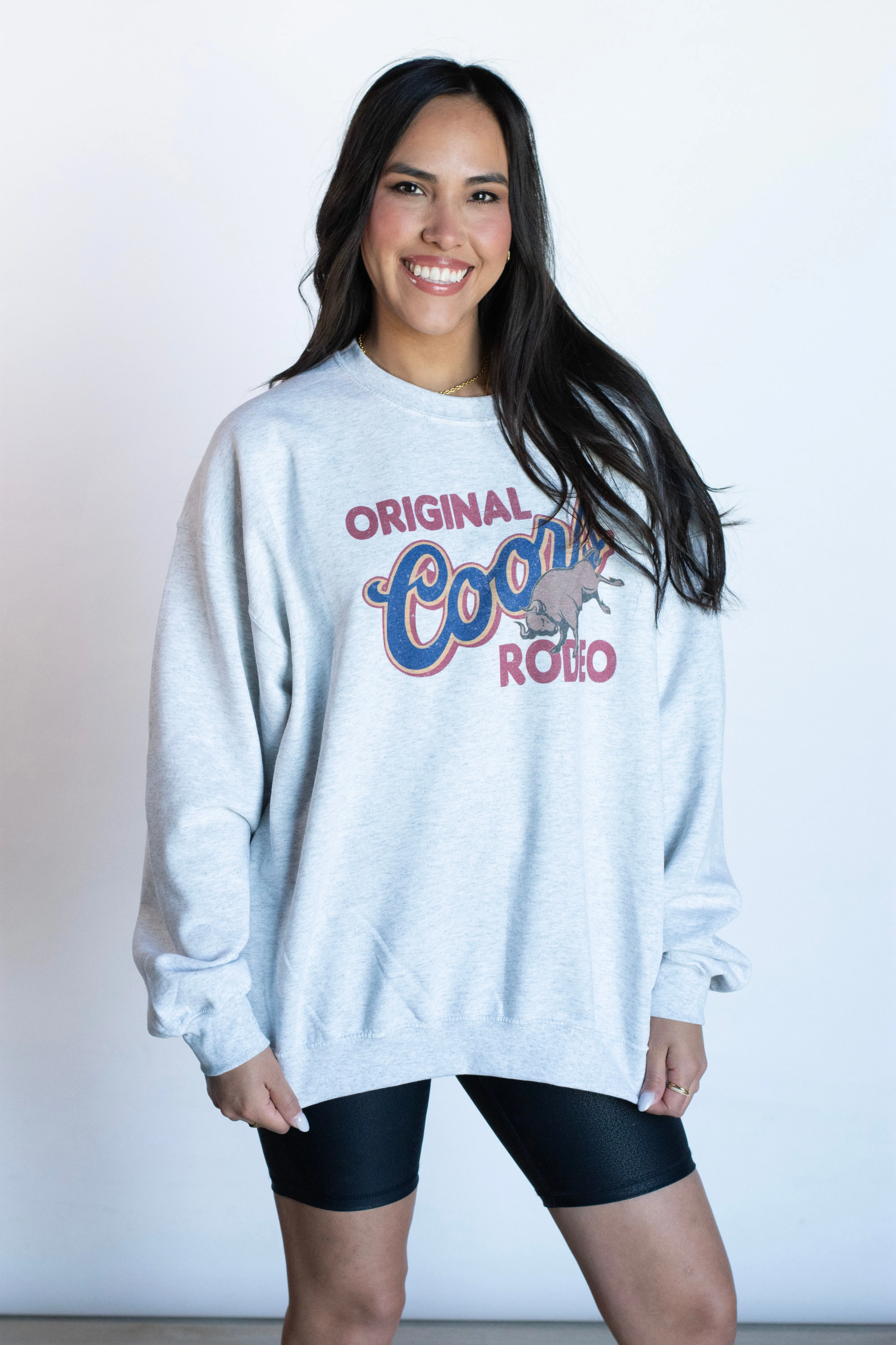 "Original Coors Rodeo" Graphic Sweatshirt