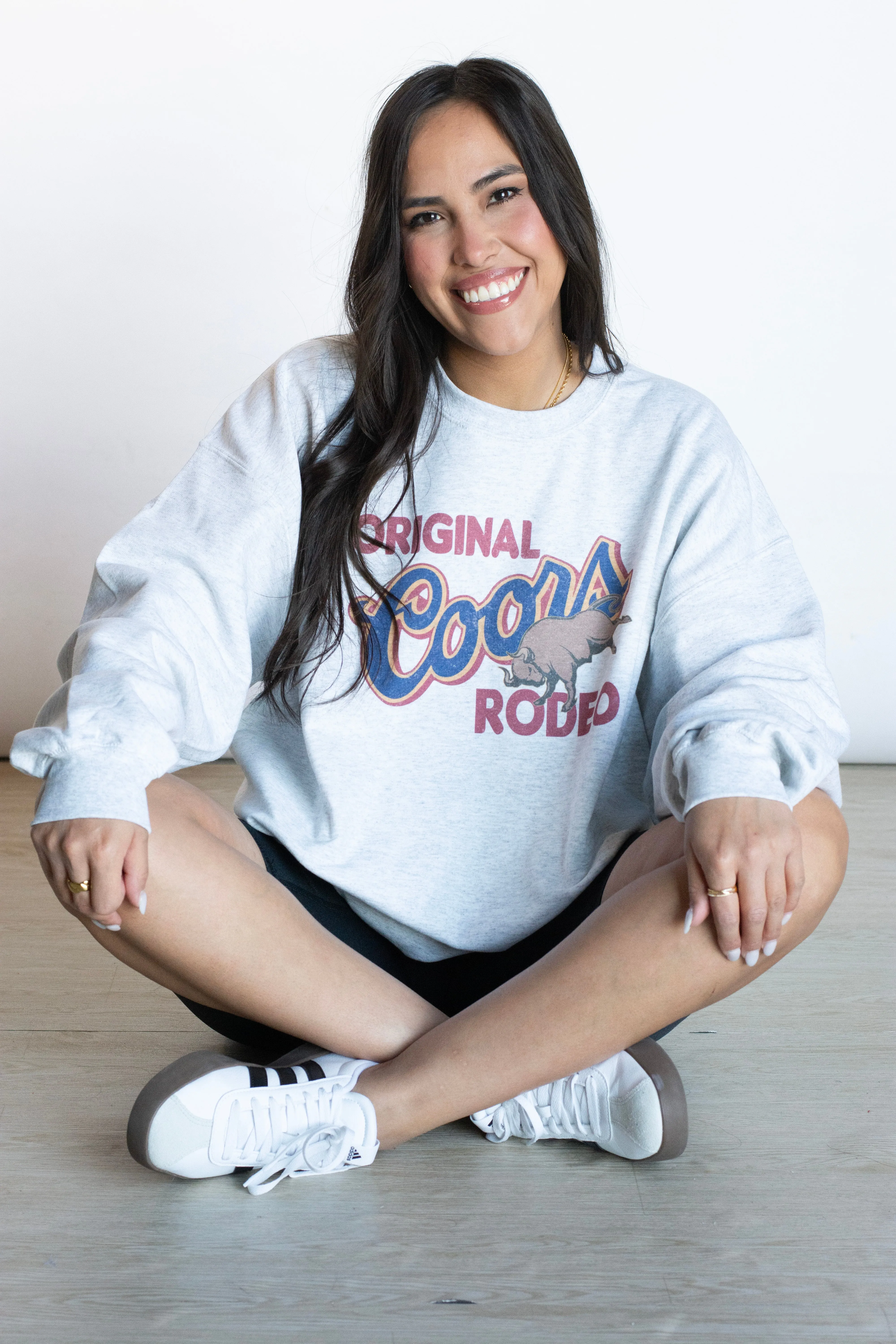 "Original Coors Rodeo" Graphic Sweatshirt