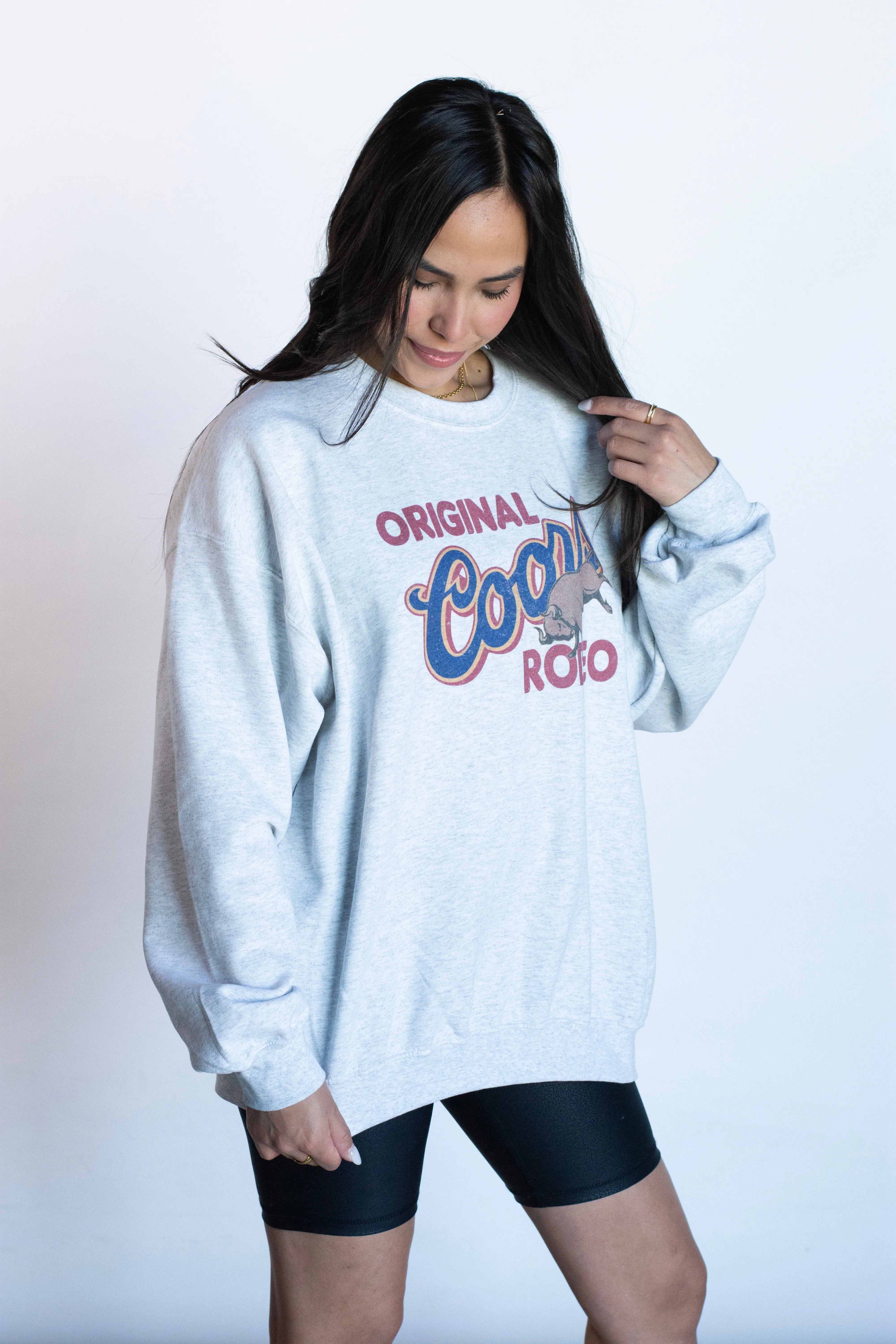 "Original Coors Rodeo" Graphic Sweatshirt