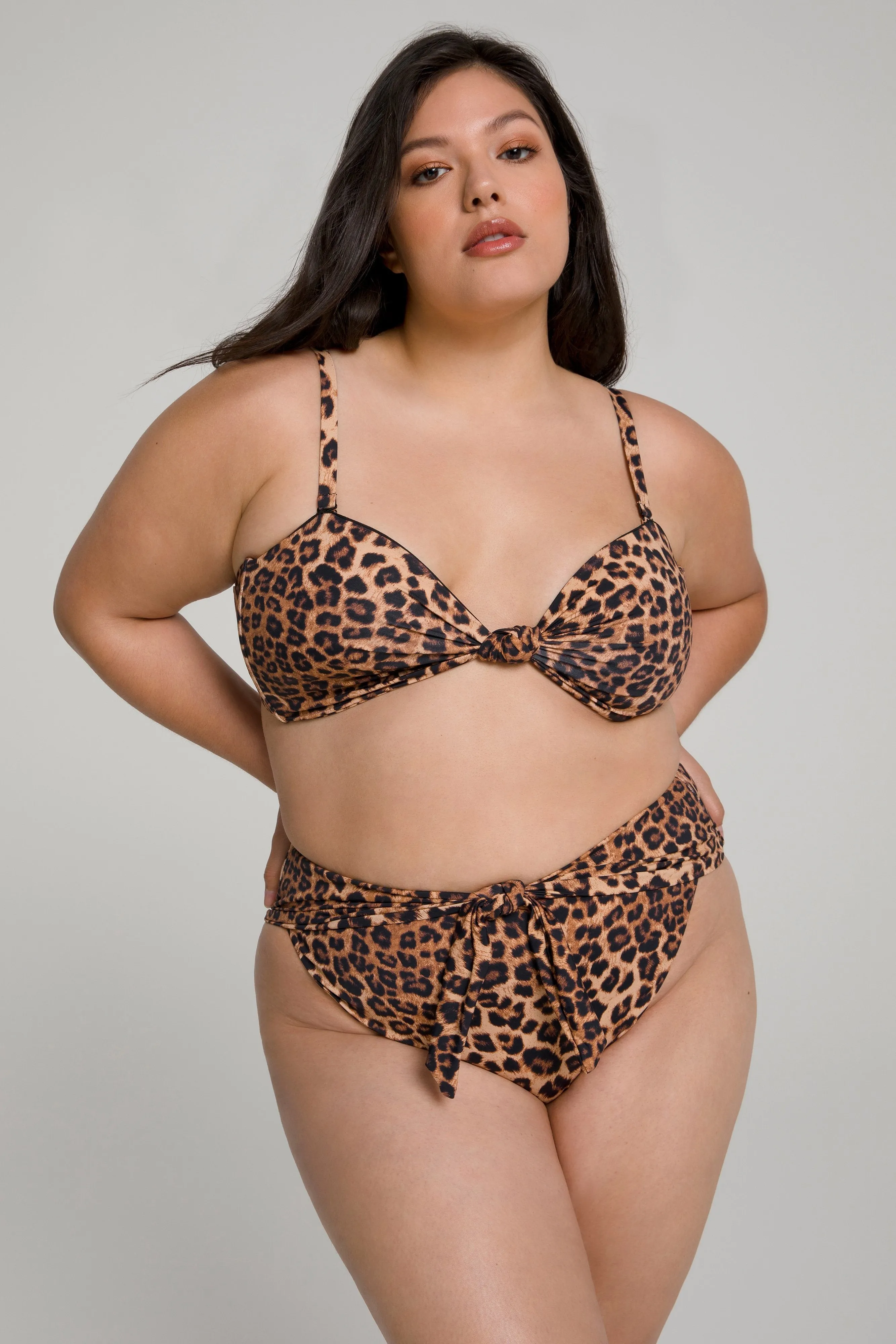 SEXY TWIST BANDEAU | LEOPARD004