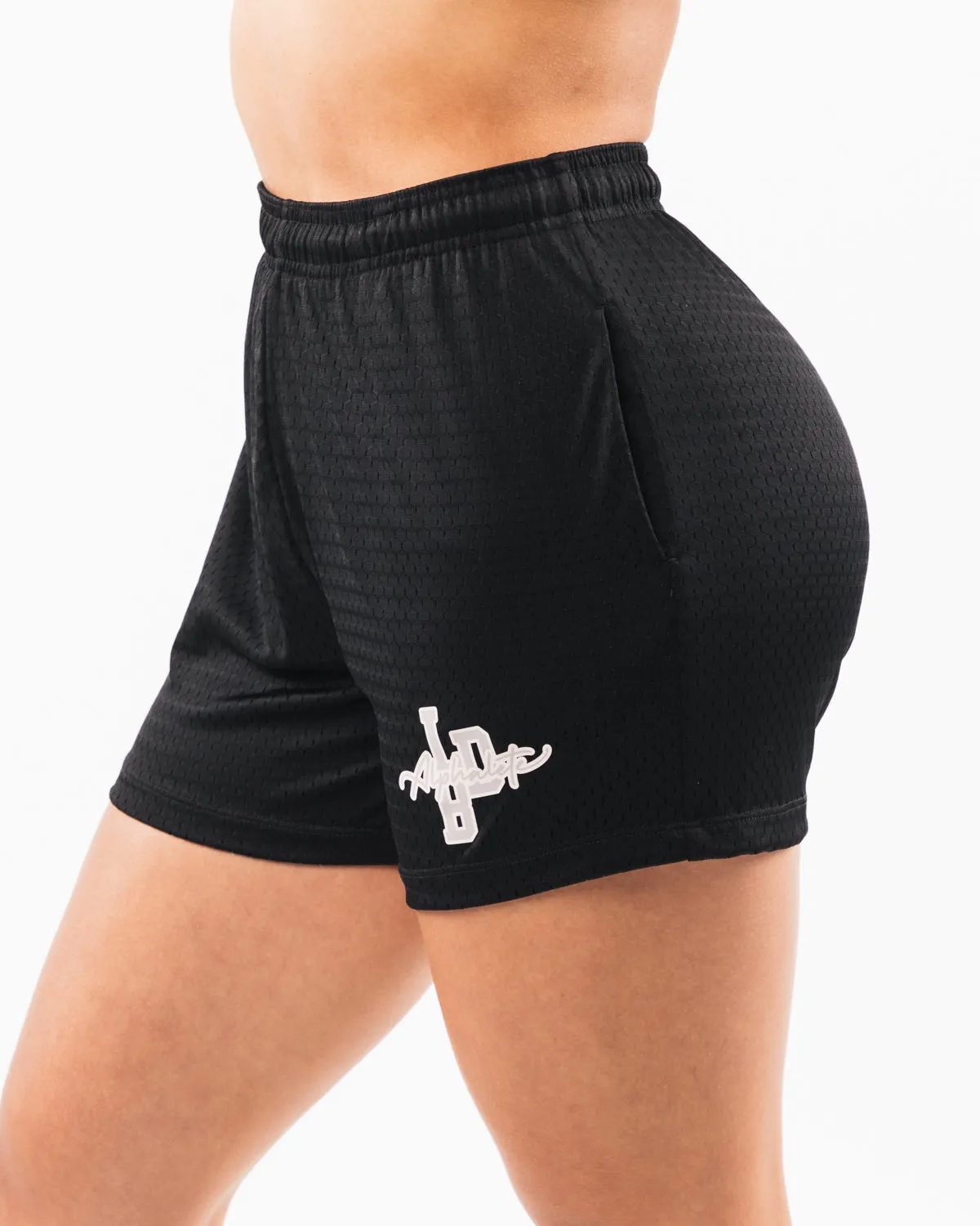 Signature Mesh Short 4" - Black