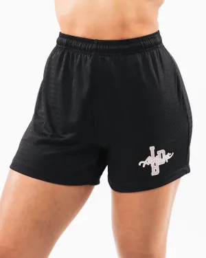 Signature Mesh Short 4" - Black